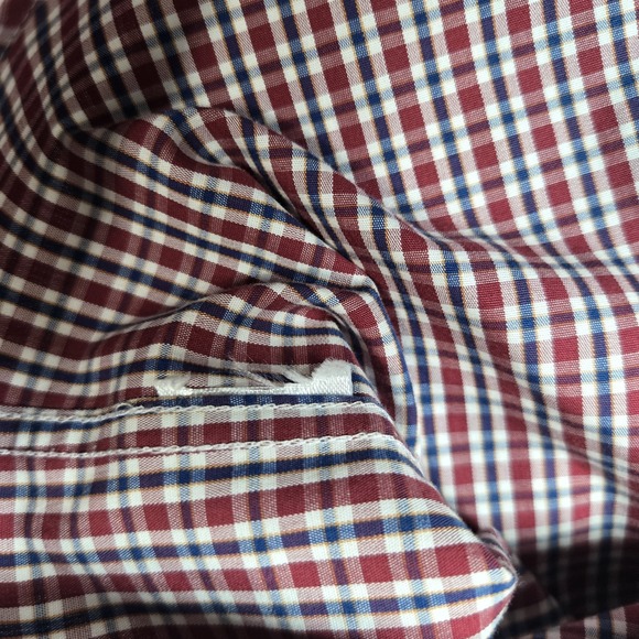 Untuckit Slim Fit Wrinkle Free Short Sleeve Button Down Shirt Mediu No Care Tag - Picture 6 of 8